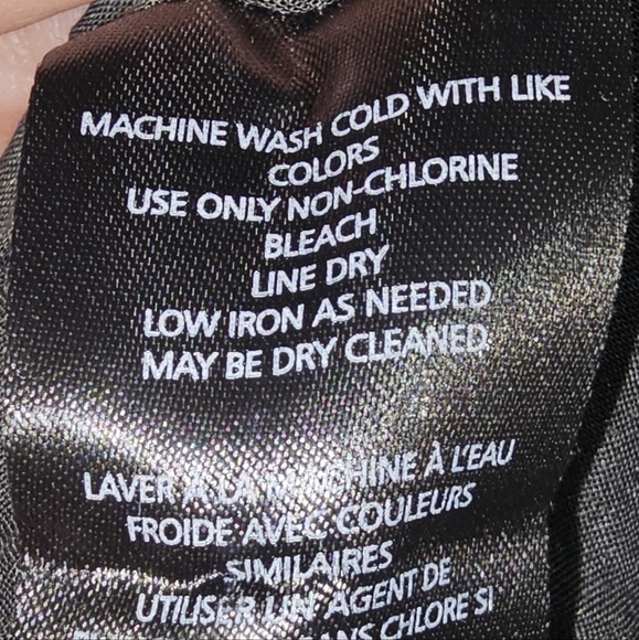 Anthropologie Black Floral Ruched Viscose, Modal Dress Long Midi Medium - Picture 14 of 14